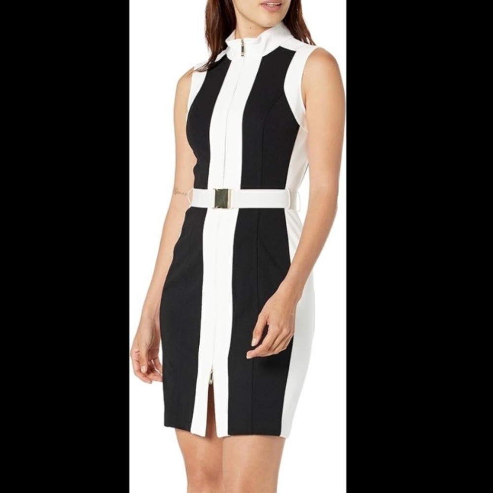 Tommy Hilfiger Black & White Dress